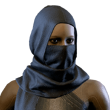 Umbra Hooded Scarf 30 Platinum 30