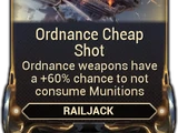 Ordnance Cheap Shot