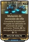 Mutación de munición de rifle
