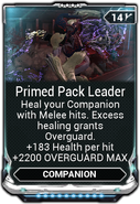  Primed Pack Leader (Companion only)