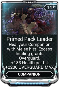 Primed Pack Leader Warframe Wiki Fandom