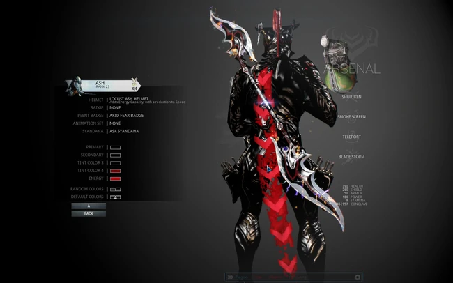 Asa Syandana on Ash.