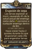 Erupción de cepa
