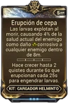 Erupción de cepa