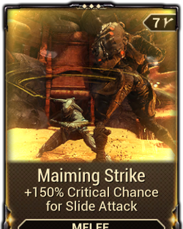 Maiming Strike Warframe Wiki Fandom Maiming Strike Warframe Wiki Fandom