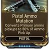 Pistol Ammo Mutation