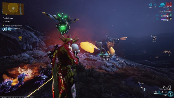 Fase 4 - Cada 25% del exterminio de infestados nos sale un Hemocito al que hay que matar (4 veces en total).