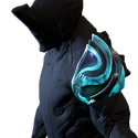 Left Prisma Latron Shoulder Plate 325  325 220,000 Credits 220,000