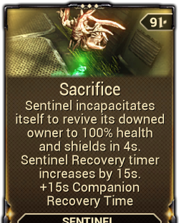 Sacrifice Warframe Wiki Fandom