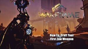 Warframe How To Craft Your First Zaw - Plains of Eidolon