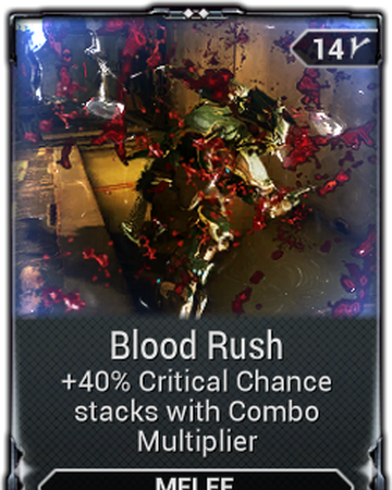 Blood Rush Warframe Wiki Fandom