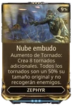 Nube embudo