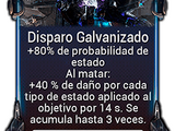 Disparo Galvanizado