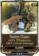  Radon Claws