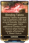  Blending Talons