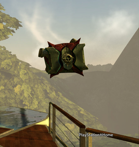 Dethcube as seen within the PlayStation Home