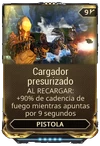 Cargador presurizado