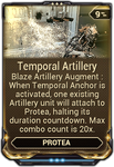  Temporal Artillery