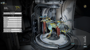 Castellan Prime Kavat Armor and Sabella Prime Gene-Masking Kit