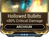 Hollowed Bullets