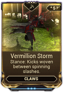  Vermillion Storm