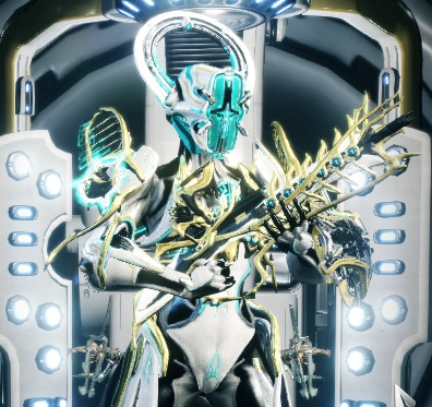 This is what Trinity Aura Helmet looks like on a Trinity Prime with Hunhow's gift Bundle
