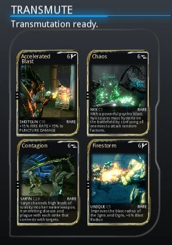 Esempio di Trasmutazione