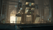 Crewship entrance for Capture Targets.
