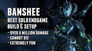 Warframe BEST SOLO ENDGAME BANSHEE BUILD & SETUP THE SLEEPER