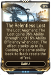  The Relentless Lost