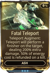 Fatal Teleport
