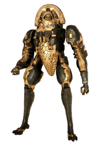 Bonewidow Necramech front view transparent background