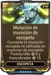 Mutación de munición de escopeta