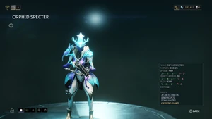 Warframe 20190805112105.jpg (251 KB) Orphid Specter as seen on The Codex