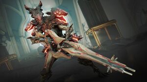 Target her prey with the Perigale energy sniper rifle