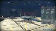 F-15C Eagle in the armory