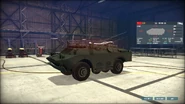 BRDM-2U in the ALB armory