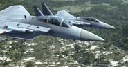 Two F-15s seen in the first trailer