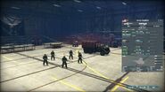 Assault Engineers in the armory