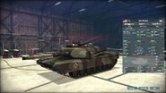 M1A1 Abrams in the armory