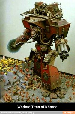 Титан Хаоса класса "Гибельный Лорд" | Викиариум WarHammer 40k | Fandom