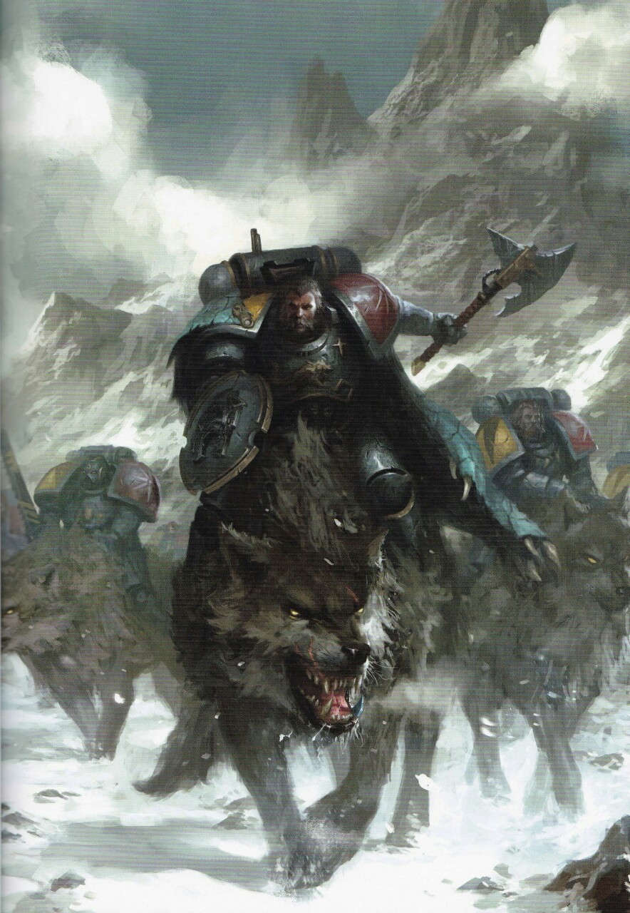 Волчья кавалерия Warhammer