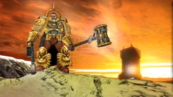 В меню командира, прокаченный