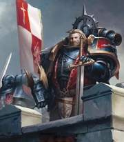 , primarch of the Dark Angels Space Marine Legion.