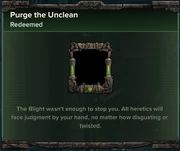 Purge the Unclean