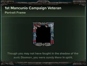 1st Mancunio Campgain Veteran