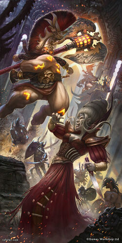 Grimwrath-berserker-vs-vampire-by-rafater