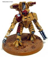 XV81 Battlesuit in combat