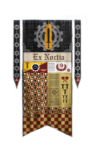 Legio Atarus Titan Ex Noctia princeps honour banner