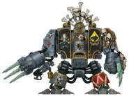 The mysterious Murderfang the Curseborn, Dreadnought and an Honoured Ancient stricken with the Curse of the Wulfen